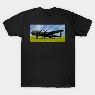 Avro Lancaster Bomber RAF WW2 Aircraft T-Shirt